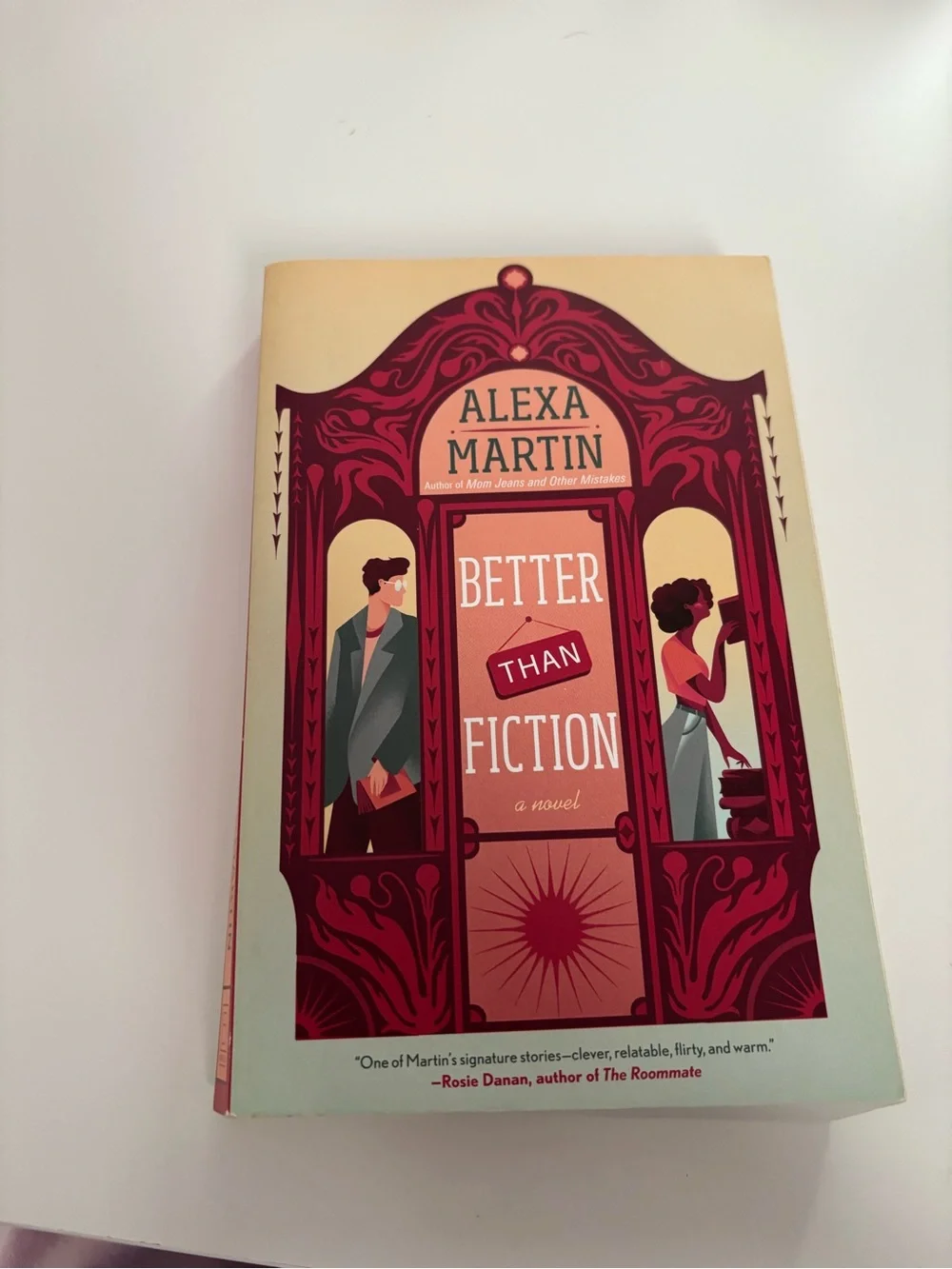 Better Than Fiction - Red/Cream Novel